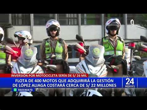 Municipalidad De Lima Flota De Motos Que Se Adquirir N Tienen Un