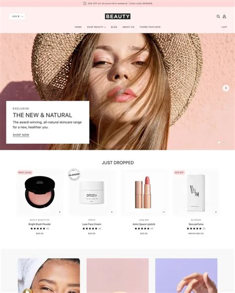 9 Best Shopify Themes For Beauty Products Stores