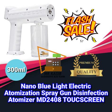 Jual Nano Blue Light Electric Atomization Spray Gun Disinfection