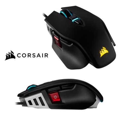 MOUSE ÓPTICO CORSAIR M65 RGB ELITE FPS GAMING 18 000 DPI USB 9