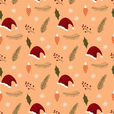 Premium Vector Christmas Seamless Pattern