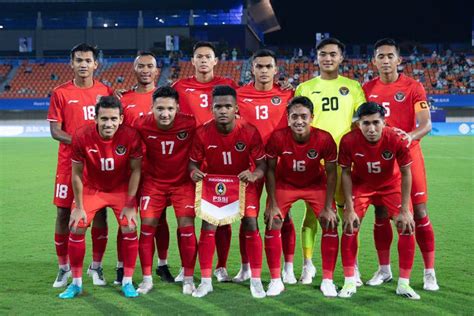 Klasemen Grup F Sepak Bola Asian Games 2023 Timnas Indonesia Posisi