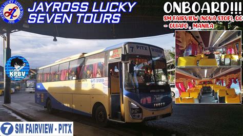 Onboard Bus Ride Jayross Lucky Seven Tours Iveco Euromidi Sr