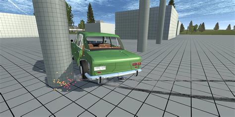 Simple Car Crash Physics Simulator Demo v1.0 APK for Android