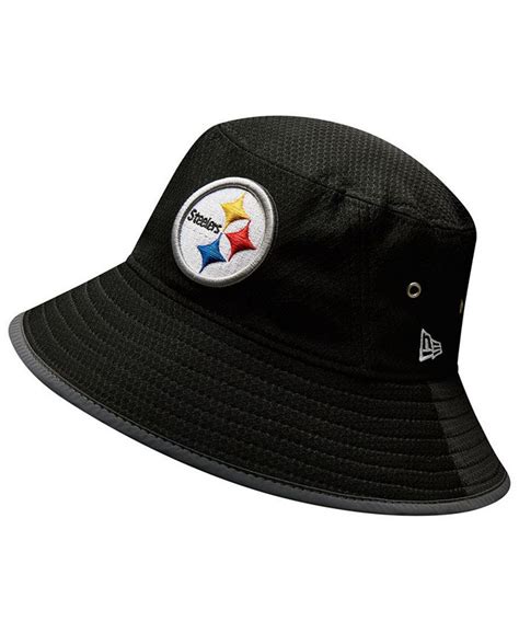 New Era Pittsburgh Steelers Training Bucket Hat Macys