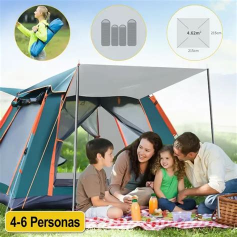 Tienda Casa De Campa A Persona Grande Camping X X Cuotas