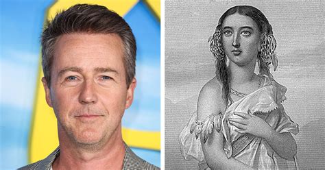 Edward Norton Discovers He Is A Descendant Of Pocahontas