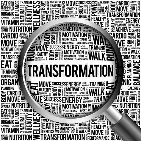 Transformation Word Cloud Stock Image Colourbox