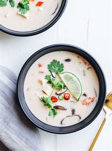 Vegan Tom Kaa Gai Coconut Milk Soup Making Thyme For Health