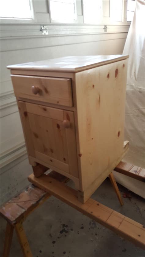 Custom Made Knotty Pine Night Stand By Wooden It Be Nice