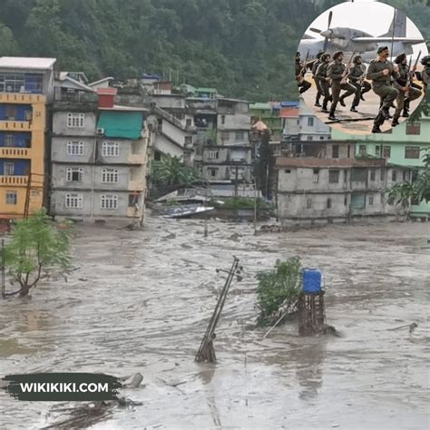 Sikkim Flash Floods At Least 10 Dead And 23 Army Missing Renvironment