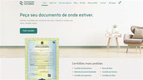 2ª via Certidão de Nascimento Como solicitar online