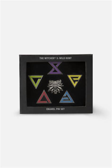 The Witcher Enamel Pin Set Cd Projekt Red Gear Store Usa