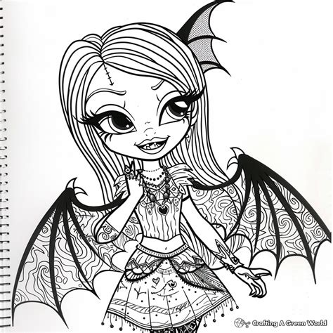 Monster High Baby Operetta Coloring Pages