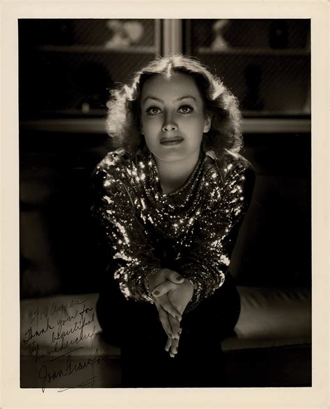 Joan Crawford Signed Photograph By George Hurrell RR Auction