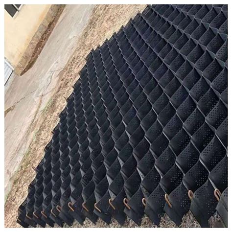 Ground Stabilization HDPE 100mm 500mm For Slope Retaining Wall Road