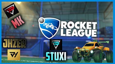 ¡rocket League ¡vs Jhzer Pulse Mk Y Pulse Stuxi Youtube