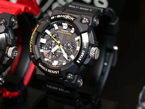 Casio G Shock Frogman Gwf A Adr Tough Solar Black Digital Analog