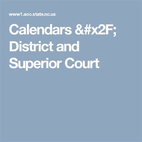 Los Angeles Superior Court Calendar - Printable Word Searches