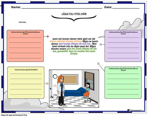 Slutsatser Baserade P Arbetsblad Storyboard Por Sv Examples