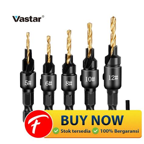 Jual Vastar Mata Bor Drill Bit Countersink Hss Mm Pcs