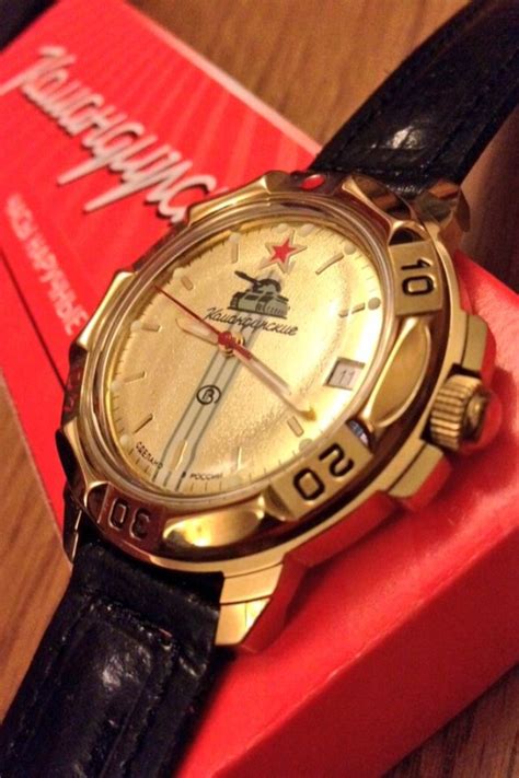 Vostok Komandirskie Tankist Horology Jaeger Watch Omega Watch