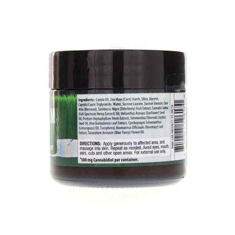 Cbd Balm 500 Mg Irwin Naturals