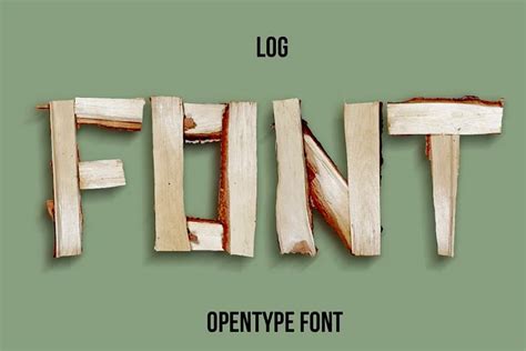 30 Wood Fonts For Fun And Authentic Designs