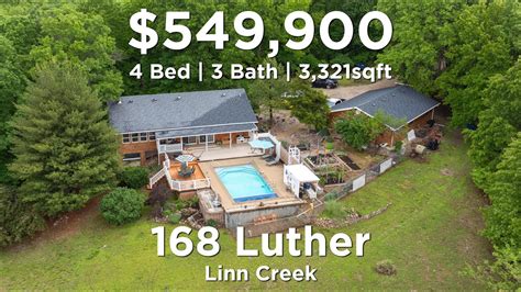 168 Luther Lane Linn Creek Missouri 65052 YouTube