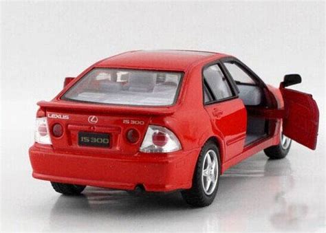 Black Silver Red Yellow 136 Kids Diecast Lexus Is300 Toy