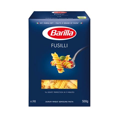 Barilla Fusilli G Pasta Noodles Supplier Malaysia