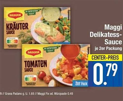 Maggi Delikatess Sauce Angebot Bei E Center