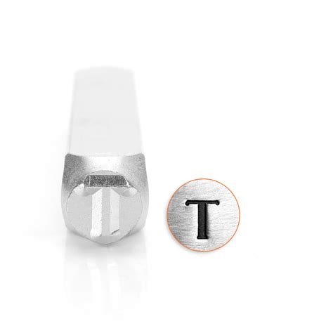 Metal Stamps Impressart 6mm Tau Greek Letter Stamp Wholesale Price 5098