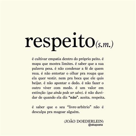 Respeito Jo O Doederlein Frases Sobre Respeito Frases