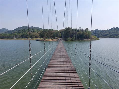 kaeng krachan dam rope bridge  ai mindtrip