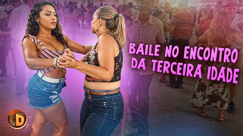 Baile No Encontro Da Terceira Idade Dan Ando Forr No Bail O Dos