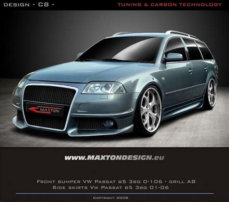 Front Bumper 1 Passat 3bg Our Offer Volkswagen Passat Mk5 Facelift B5 Fl Maxton Design