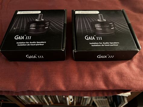 IsoACOUSTICS GAIA III 8 Isolating Feet 32kg Hi Fi And Cinema