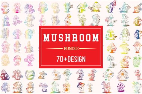 Mushroom Graphic By Colourful Creative Fabrica