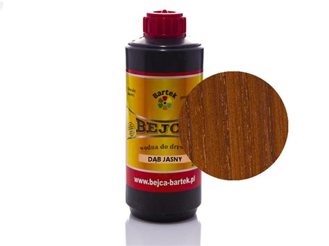 Bejca wodna do drewna DĄB JASNY pigment 200ml 12615225412 Allegro pl