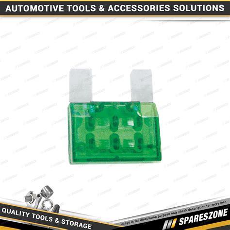 Charge 30 Amp Maxi Blade Fuse Green Colour For Car And Truck Parts