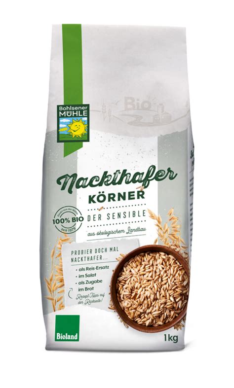 Bohlsener Mühle Bio Nackthafer 6 x 1kg online kaufen