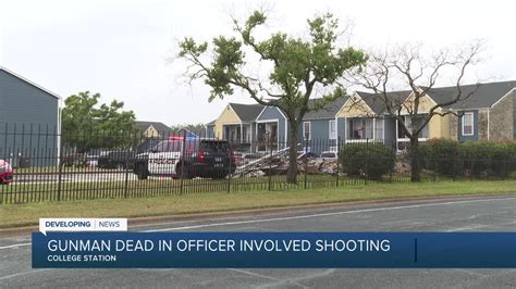 Shooter Has Died After Trying To Force His Way Into College Station Apartments