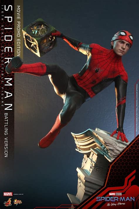 Hot Toys Reveals Spider Man No Way Home Movie Promo Figure