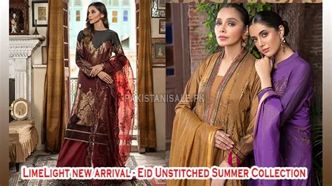 Limelight Eid Collection Unstitched Pret Dresses Pakistani Sale