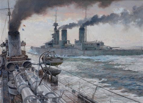 HMS Lion | Paul Wright RSMA - Marine Artist