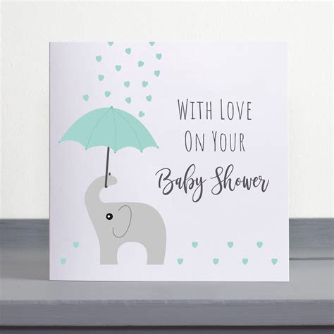 Free Custom Printable Baby Shower Card Templates Canva