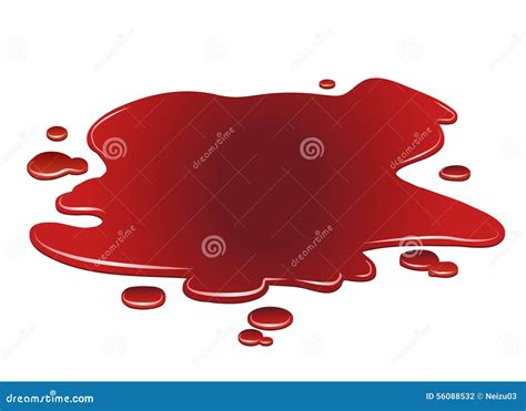 Puddle Of Blood Stock Illustration Image 56088532