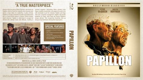 Papillon Blu Ray Custom Cover Cover Design Papillon Custom