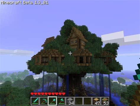 Casas De Arbol Minecraft